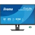 IIYAMA Monitor ProLite XUB3297QSNP-B1 32" IPS, WQHD, 100Hz, USB-C dock, KVM, RJ45, crni
